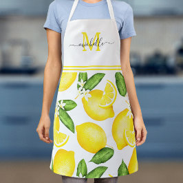 Lemon Monograma Botânico Branco