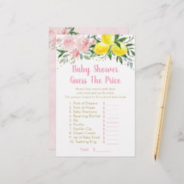 Lemonade Rosa Dourada Floral Adivinha Preço