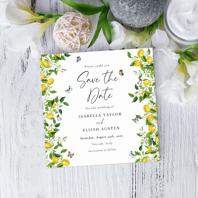 Lemons de Verão salvam a data (Criador carregado)