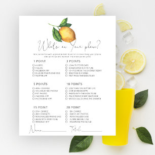 Lemons O que há no seu jogo?