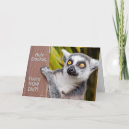 Lemur você é como cartão de aniversário velho