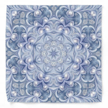 Lenço Azul Decorativo