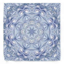 Lenço Azul Decorativo