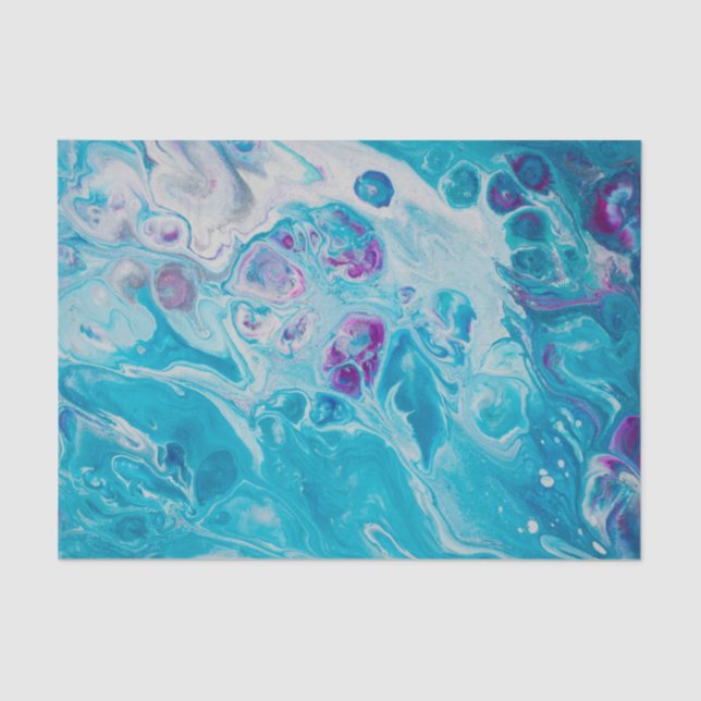 Lenço de papel da água da sereia (Frente )