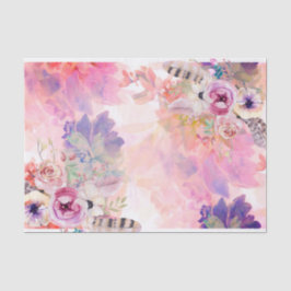 Lenço de papel da Aquarela