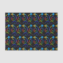 Lenço de papel da arte abstracta