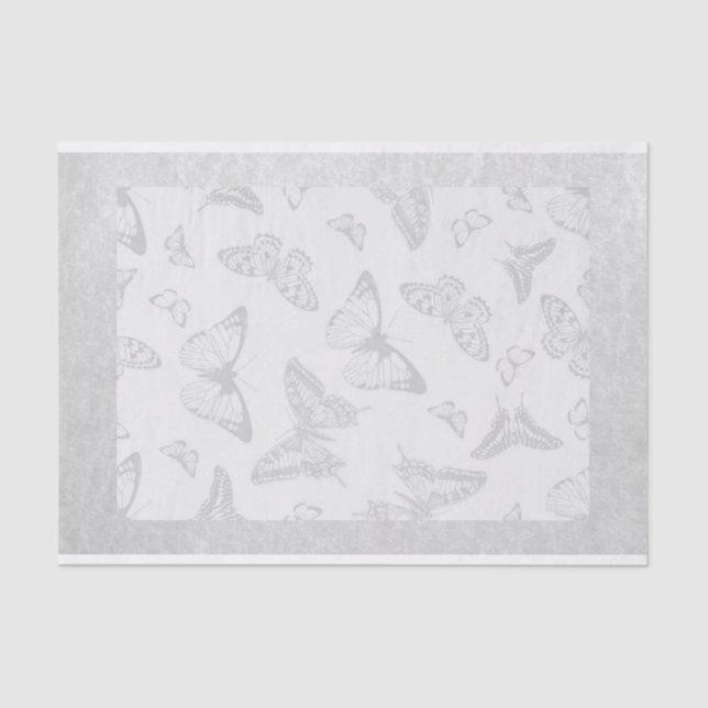 Lenço de papel da borboleta (Frente )