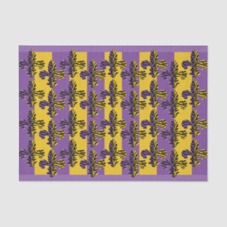 Lenço de papel da flor de lis do tigre