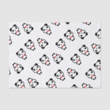 Lenço de papel da panda