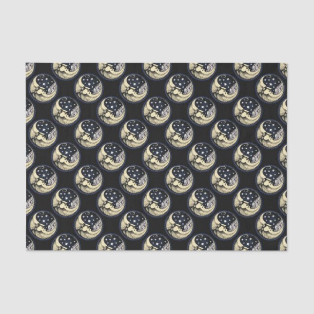 LENÇO DE PAPEL das lua-com-estrelas (Frente )