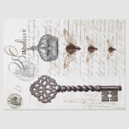 Lenço de papel de Decoupage do roteiro da vespa