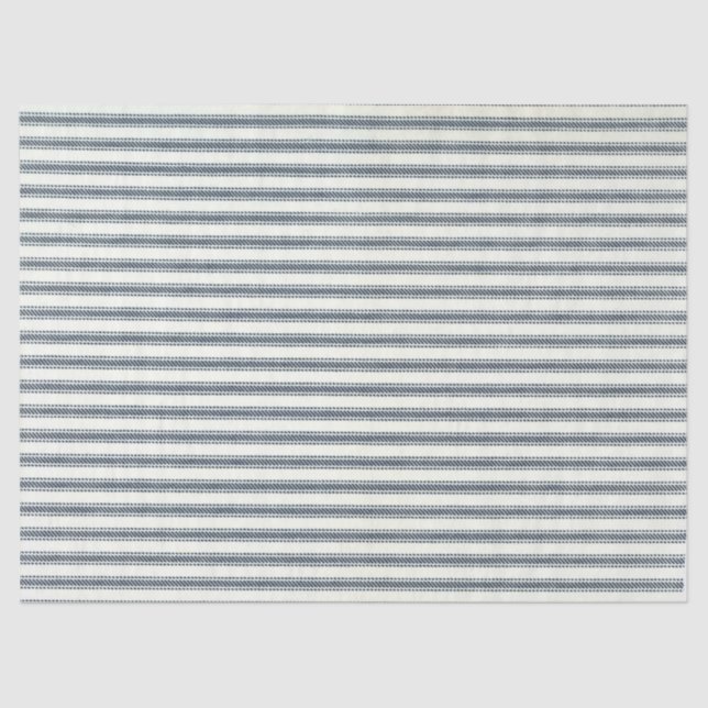 Lenço de papel de tiquetaque azul (Frente )