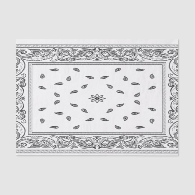 Lenço de papel do Bandana (Frente )