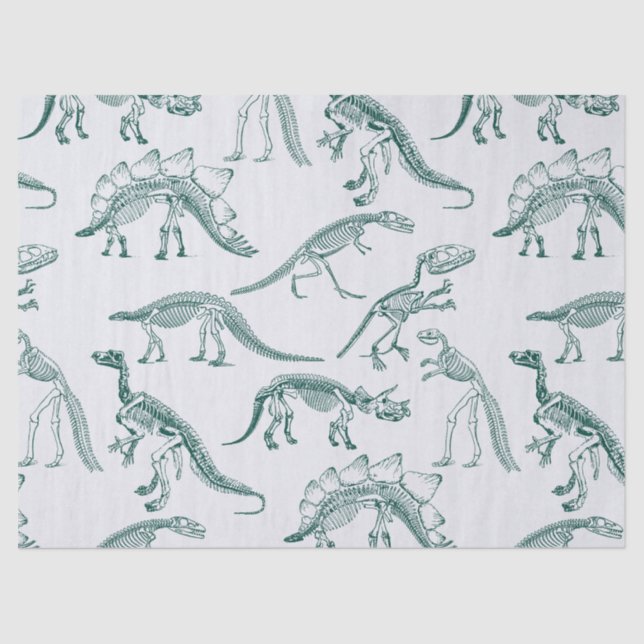 Lenço de papel do dinossauro (Frente )