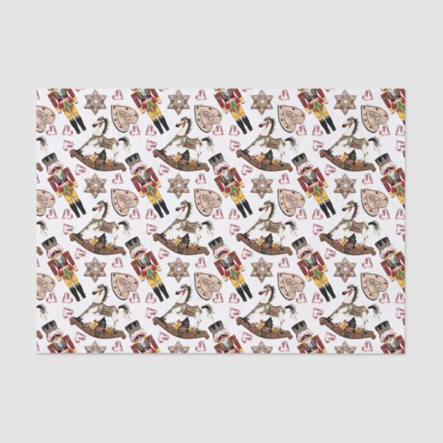 Lenço de papel do Nutcracker (Frente )