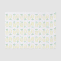 Lenço de papel do partido do abacaxi