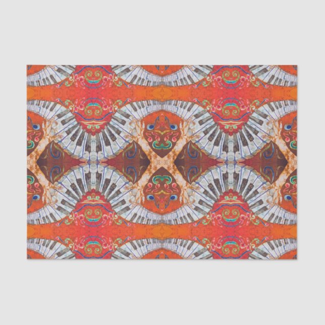 Lenço de papel do piano (Frente )