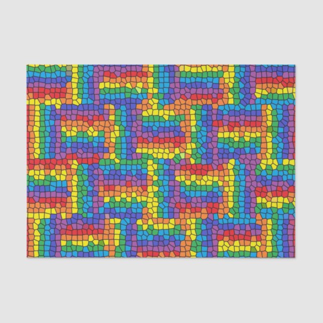 Lenço de papel do vitral (Frente )