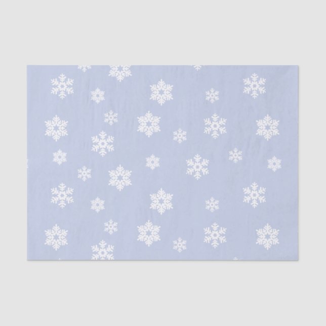 Lenço de papel dos flocos de neve (Frente )