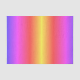 Lenço de papel Pastel do arco-íris