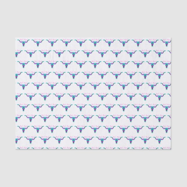 Lenço de papel pronto do rodeio (Frente )