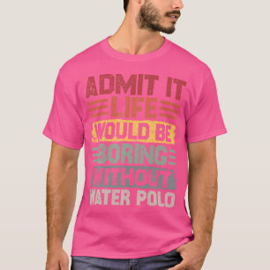 Lenda do Polo Aquático Retro Nadação Homens Pol Ág