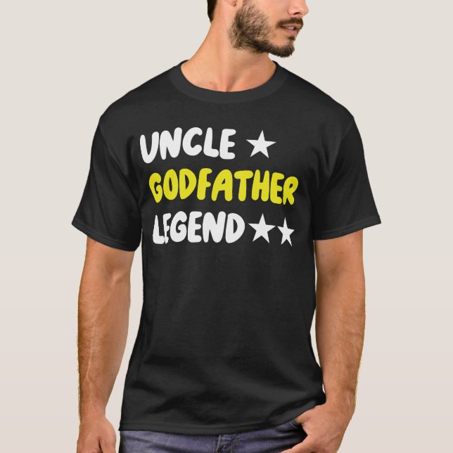 Lenda do Tio Padrinho Para Uma Camiseta Favorita (Frente)