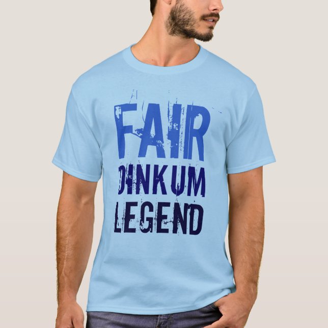 Lenda Justa Dinkum T-Shirt (Frente)