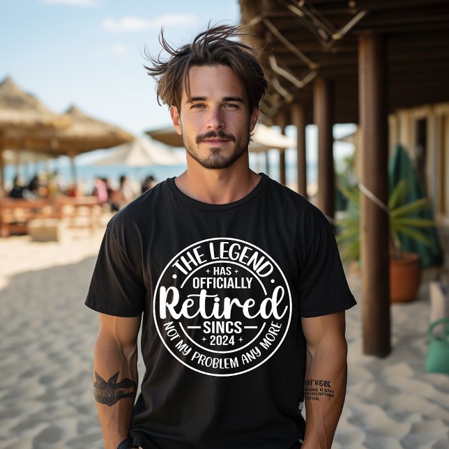 "Lenda Oficialmente Aposentada" Camisa de Aposenta (Criador carregado)