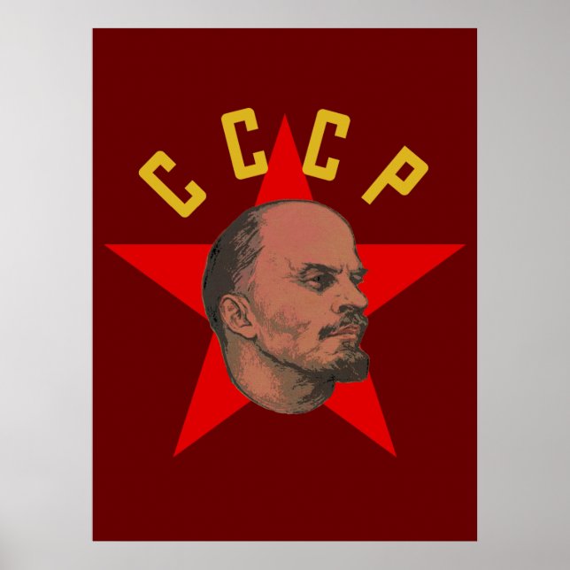 Lenin CCCP Poster (Frente)