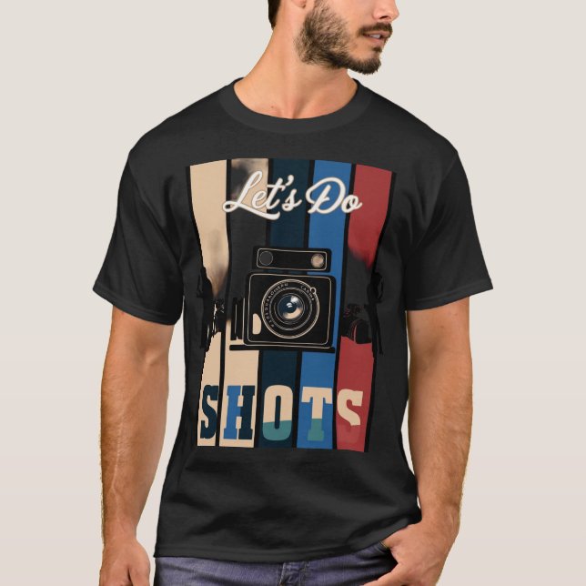 Lente sobre a vida: Camiseta do Tee Fotografador d (Frente)