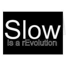 Lento é um branco do cartão | da revolução no