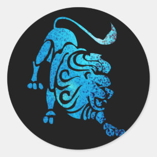 Leo a etiqueta da constelação