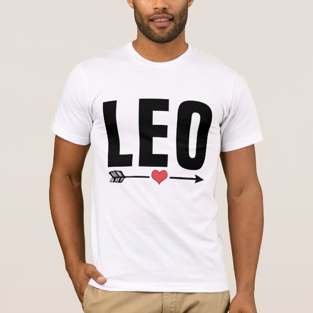 LEO Birthday T-Shirts (Frente)