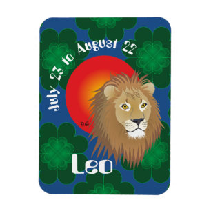 Leo July 23 to agostos 22 Premium Flexi íman