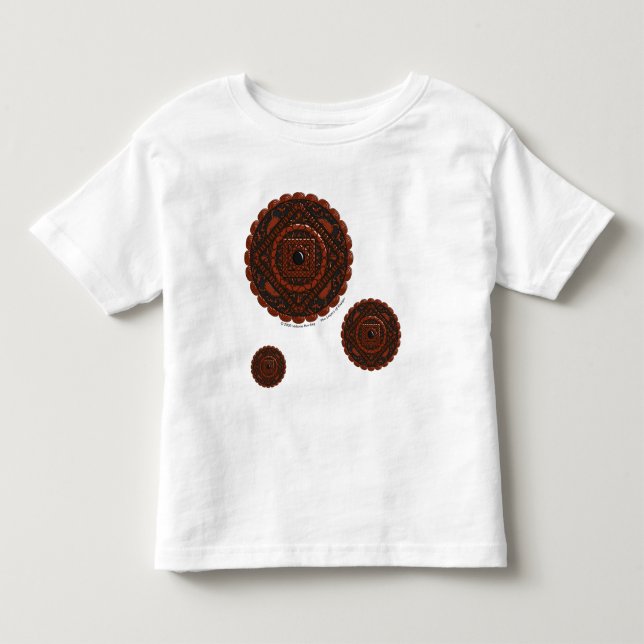 Leo Mandala Kid e Camisa de Luz do Bebê (Frente)