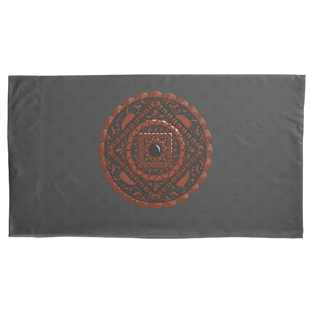 Leo Mandala Pillowcase (Frente)