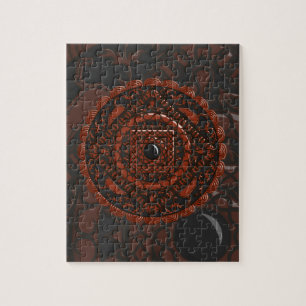 Leo Mandala Quebra-cabeça