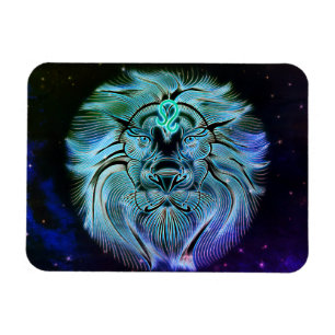 Leo, o íman zodíaco leão
