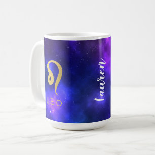 Leo personalizou o presente da caneca de café da