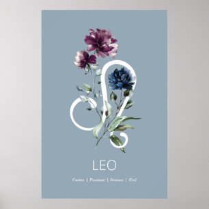 Leo Zodiac - Sinal Poster