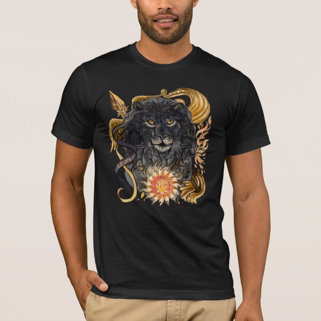 Leo Zodiac T-Shirt (Frente)