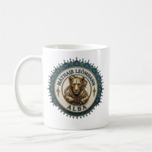 Leoa Mãe. Caneca de Café da Escócia