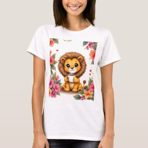Leoa [Theme] Camiseta Feminina Design Brasil Prese