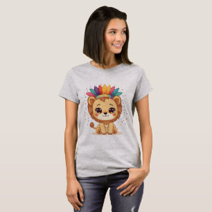 Leoa [Theme] Camiseta Feminina Design Brasil Prese