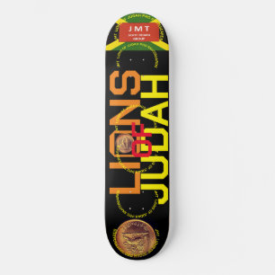 LEÕES DE JUDÁ. Deck de Skate 8 1/4"
