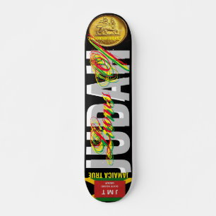 LEÕES DE JUDAH JAMAICANO 7 3/4" Deck de Skate