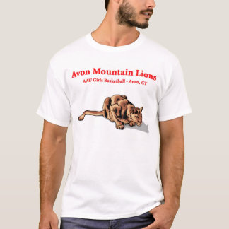 Leões de montanha de Avon - camisa de AAU