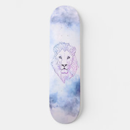 Leões de tie-dye fazem skate