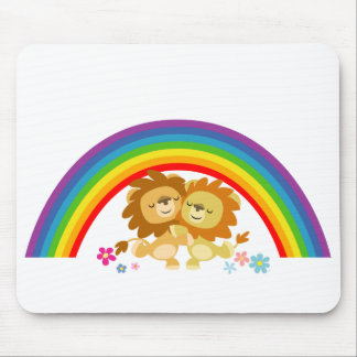 Leões Tango-Bonitos Mousepad dos desenhos animados